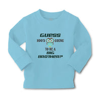 Baby Clothes Guess Hoo's Going to Be A Big Brother Boy & Girl Clothes Cotton - Cute Rascals