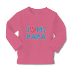 Baby Clothes I Love My Papa Boy & Girl Clothes Cotton - Cute Rascals