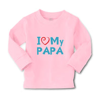 Baby Clothes I Love My Papa Boy & Girl Clothes Cotton - Cute Rascals