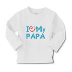 Baby Clothes I Love My Papa Boy & Girl Clothes Cotton - Cute Rascals