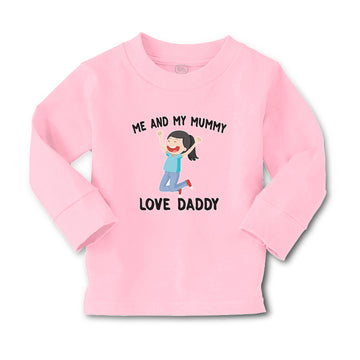 Baby Clothes Me and My Mummy Love Daddy Boy & Girl Clothes Cotton