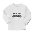 Baby Clothes Did We Just Become Best Friends Boy & Girl Clothes Cotton