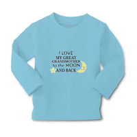 Baby Clothes I Love My Great Grandmother to The Moon and Back Boy & Girl Clothes - Cute Rascals