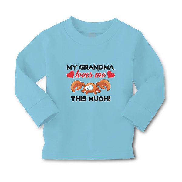 Baby Clothes My Grandma Loves Me This Much! Boy & Girl Clothes Cotton - Cute Rascals