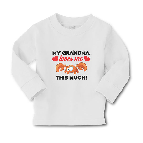 Baby Clothes My Grandma Loves Me This Much! Boy & Girl Clothes Cotton - Cute Rascals