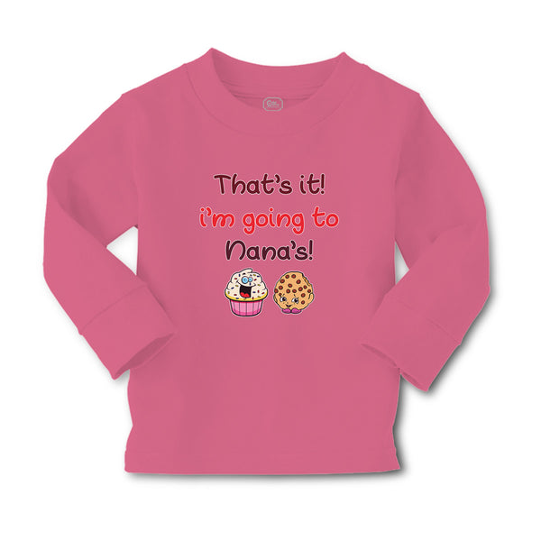 Baby Clothes That's It! I'M Going to Nana's and Cup Cakes Boy & Girl Clothes - Cute Rascals