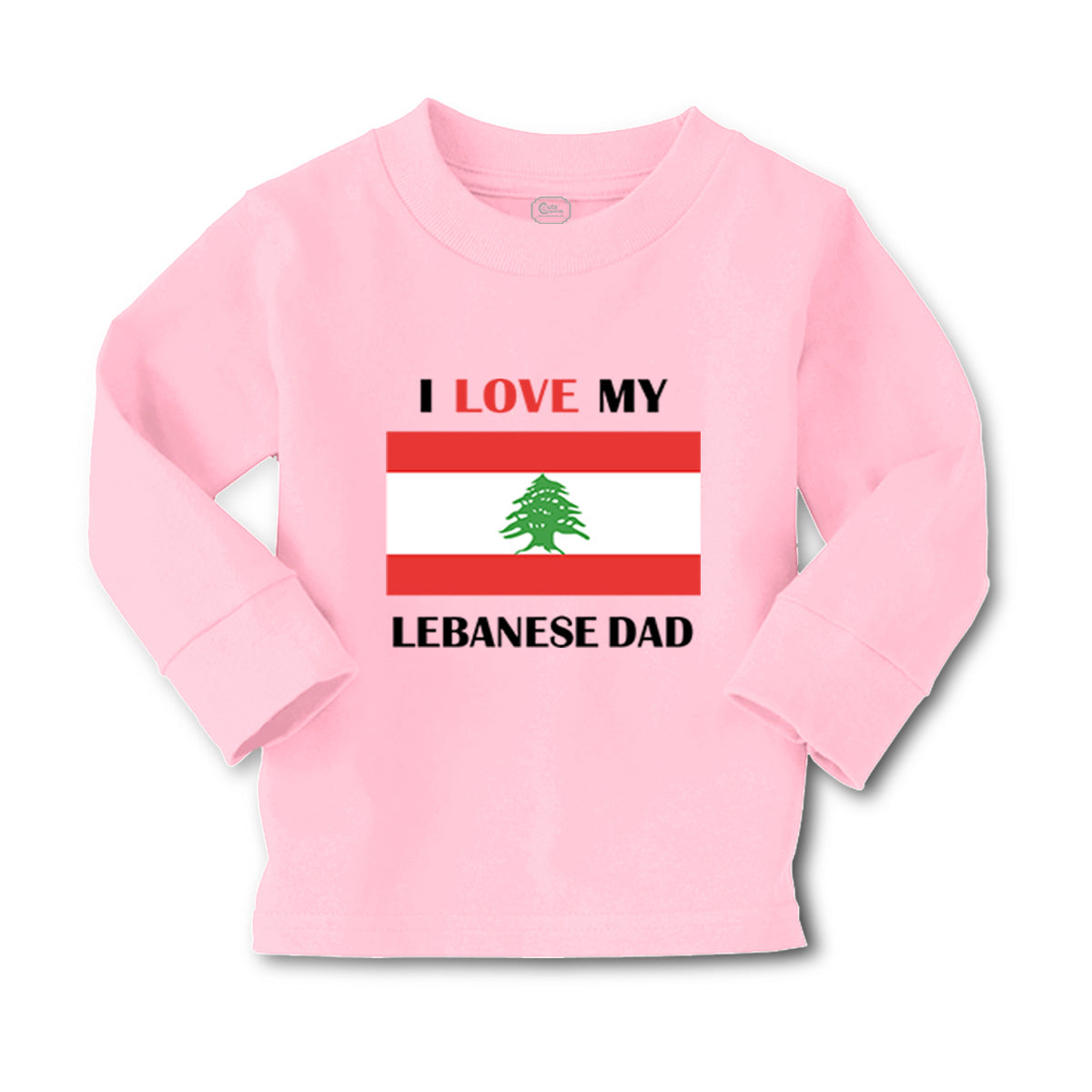 Cute Rascals® Baby Clothes I Love My Lebanese Dad Countries