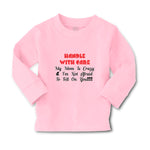 Baby Clothes Handle with Care My Mom Is Crazy & I'M Not Afraid to Tell on You!!! - Cute Rascals