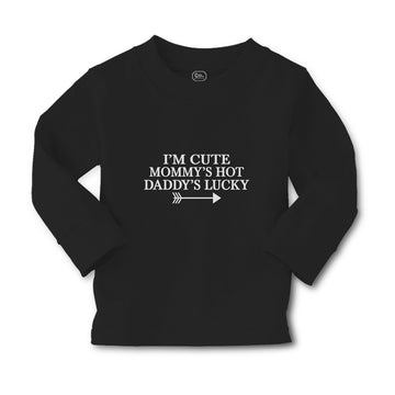 Baby Clothes I'M Cute Mommy's Hot Daddy's Lucky Boy & Girl Clothes Cotton