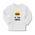 Baby Clothes Mom Is The Bomb Boy & Girl Clothes Cotton