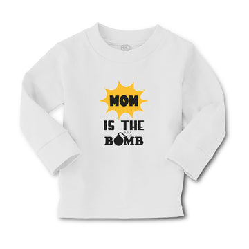 Baby Clothes Mom Is The Bomb Boy & Girl Clothes Cotton