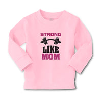 Baby Clothes Strong like Mom Boy & Girl Clothes Cotton - Cute Rascals