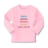 Baby Clothes Amazing Awesome Wonderful Beautiful Big Sister Boy & Girl Clothes - Cute Rascals