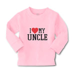 Baby Clothes I Love My Uncle Boy & Girl Clothes Cotton - Cute Rascals
