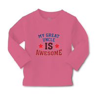 Baby Clothes My Great Uncle Is Awesome Boy & Girl Clothes Cotton - Cute Rascals