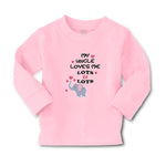 Baby Clothes My Uncle Loves Me Lots & Lots Boy & Girl Clothes Cotton - Cute Rascals