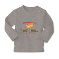 Baby Clothes Chicago Style Image of A Hot Dog Funny Humor Boy & Girl Clothes