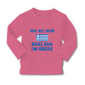 Baby Clothes You Bet Your Baklava I'M Greek Funny Humor Boy & Girl Clothes