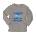 Baby Clothes You Bet Your Baklava I'M Greek Funny Humor Boy & Girl Clothes