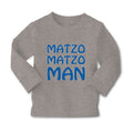 Baby Clothes Matzo Matzo Man Jewish Funny Humor Boy & Girl Clothes Cotton