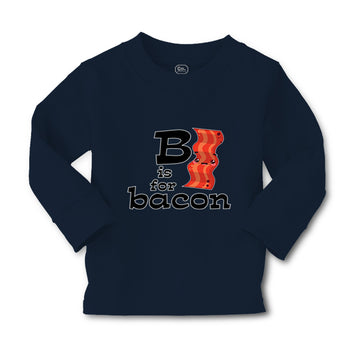 Baby Clothes B Is for Bacon Lover Funny Boy & Girl Clothes Cotton