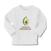 Baby Clothes I Wanna Be Avocuddled Boy & Girl Clothes Cotton - Cute Rascals