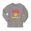 Baby Clothes My Sister Drives Me Bananas! Boy & Girl Clothes Cotton