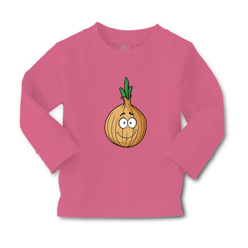 Baby Clothes Onion with Face A Food & Beverage Vegetables Boy & Girl Clothes