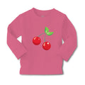 Baby Clothes Red Cherry Food and Beverages Fruit Boy & Girl Clothes Cotton