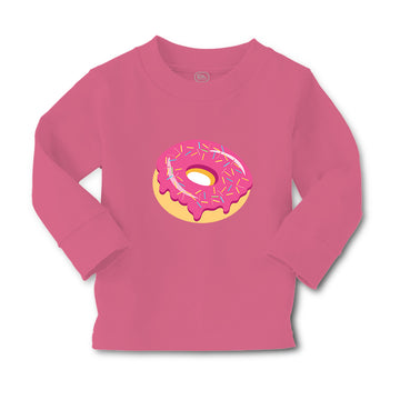 Baby Clothes Purple Donuts Food and Beverages Desserts Boy & Girl Clothes Cotton