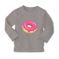 Baby Clothes Purple Donuts Food and Beverages Desserts Boy & Girl Clothes Cotton