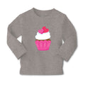 Baby Clothes Love Cupcake Food and Beverages Cupcakes Boy & Girl Clothes Cotton