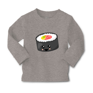 Baby Clothes Smile Sushi Roll 2 Food and Beverages Sushi Boy & Girl Clothes