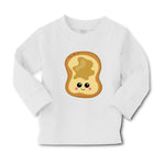 Baby Clothes Peanut Butter Toast Food and Beverages Bread Boy & Girl Clothes - Cute Rascals