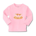 Baby Clothes Pizza Pepperoni 2 Pieces Food and Beverages Pizza Cotton