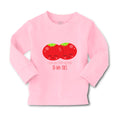 Baby Clothes Love Tomatoes Sign Vegetables Boy & Girl Clothes Cotton