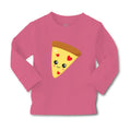 Baby Clothes Love Pizza Food and Beverages Pizza Boy & Girl Clothes Cotton