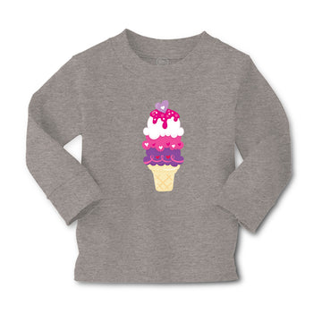 Baby Clothes Sweet Valentine Ice Cream Food and Beverages Cupcakes Cotton