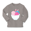 Baby Clothes Ice Cream Glass Cup 2 Boy & Girl Clothes Cotton