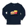 Baby Clothes A Perfect Pair Burger and Fries Funny Humor Boy & Girl Clothes