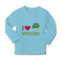 Baby Clothes I Love Broccoli Vegetables Boy & Girl Clothes Cotton - Cute Rascals