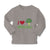 Baby Clothes I Love Broccoli Vegetables Boy & Girl Clothes Cotton - Cute Rascals