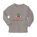 Baby Clothes Radish with Smile Vegetable Boy & Girl Clothes Cotton