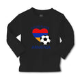 Baby Clothes Future Soccer Player Armenia Future Boy & Girl Clothes Cotton