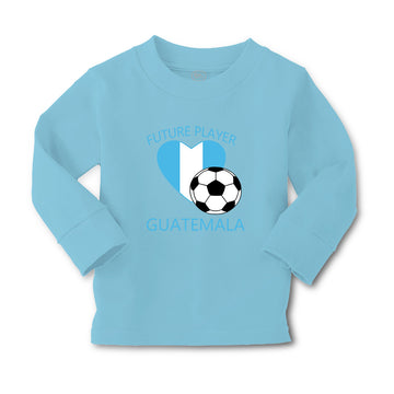 Baby Clothes Future Soccer Player Guatemala Future Boy & Girl Clothes Cotton