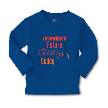 Baby Clothes Grandpa's Future Fishing Buddy Grandpa Grandfather Cotton