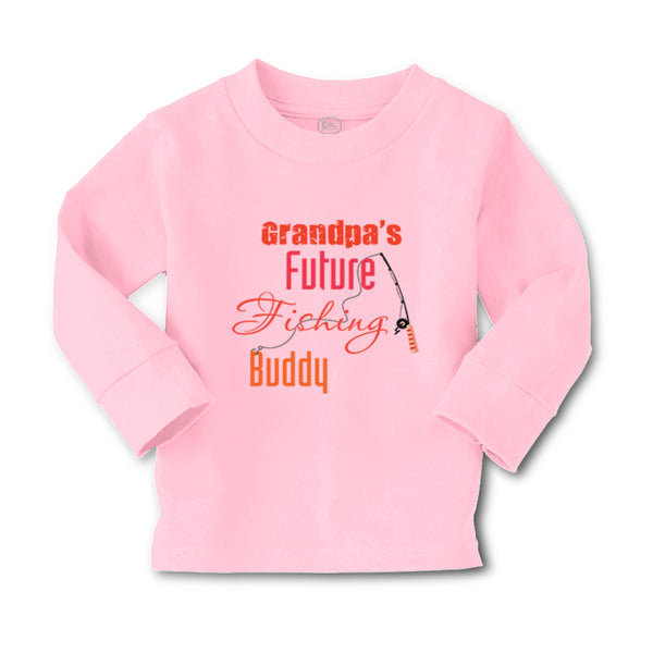 Baby Clothes Grandpa's Future Fishing Buddy Grandpa Grandfather Cotton - Cute Rascals