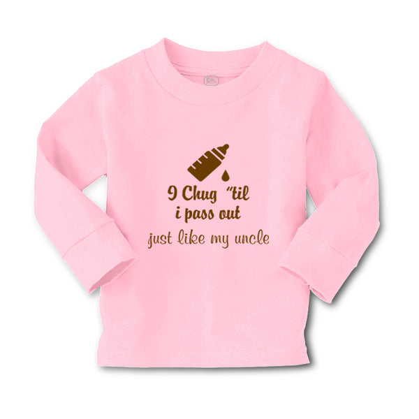 Baby Clothes I Chug til I Pass out Just like My Uncle Boy & Girl Clothes Cotton - Cute Rascals