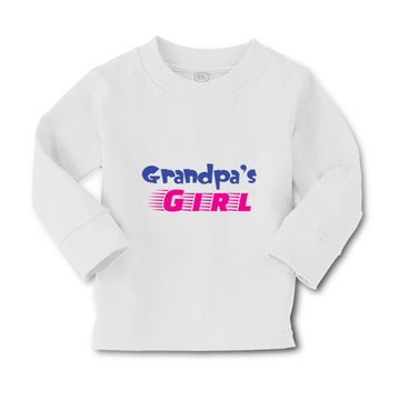 Baby Clothes Grandpa's Girl Grandpa Grandfather Boy & Girl Clothes Cotton