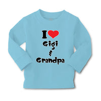 Baby Clothes I Love My Gigi and Grandpa Grandparents Boy & Girl Clothes Cotton - Cute Rascals